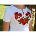 Embroidered t-shirt "Luxurious Poppy"